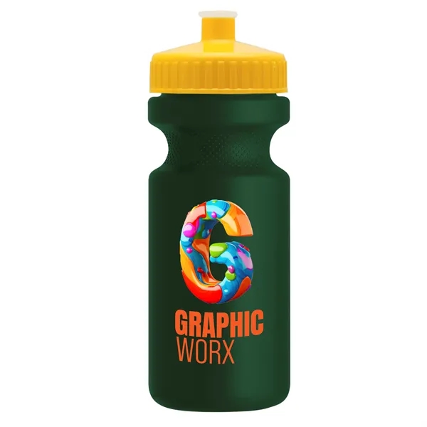 22 oz. Circular Bike Bottles with Push pull lid. Bottle includes... from ASI 40480 Koozie Group