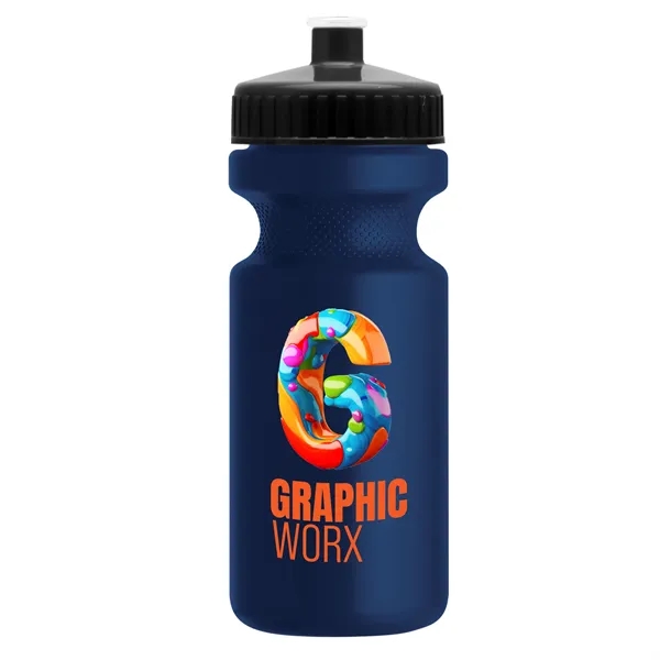 22 oz. Circular Bike Bottles with Push pull lid. Bottle includes... from ASI 40480 Koozie Group