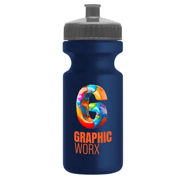 22 oz. Circular Bike Bottles with Push pull lid. Bottle includes... from ASI 40480 Koozie Group
