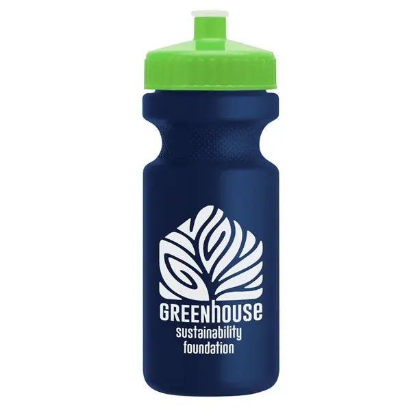 22 oz. Circular Bike Bottles with Push pull lid. Bottle includes... from ASI 40480 Koozie Group