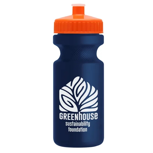 22 oz. Circular Bike Bottles with Push pull lid. Bottle includes... from ASI 40480 Koozie Group