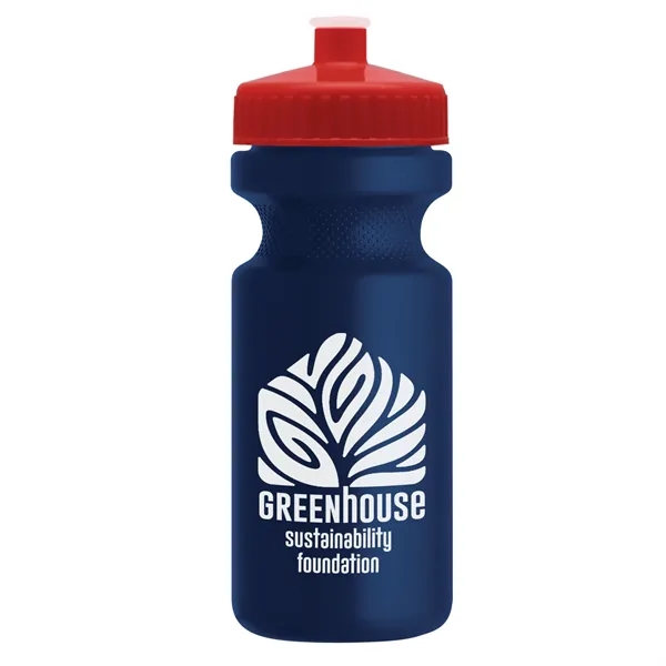 22 oz. Circular Bike Bottles with Push pull lid. Bottle includes... from ASI 40480 Koozie Group