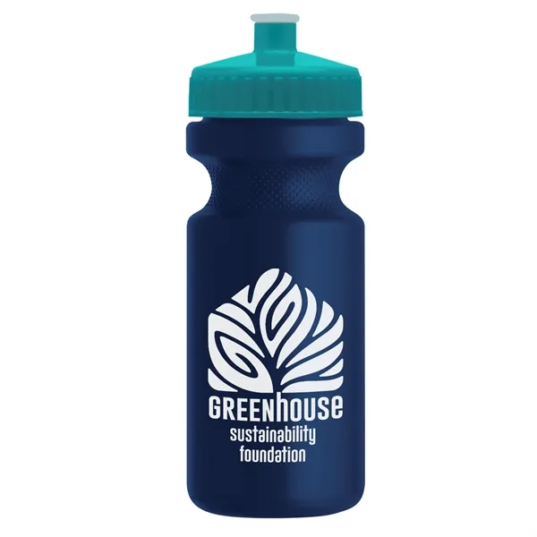 22 oz. Circular Bike Bottles with Push pull lid. Bottle includes... from ASI 40480 Koozie Group