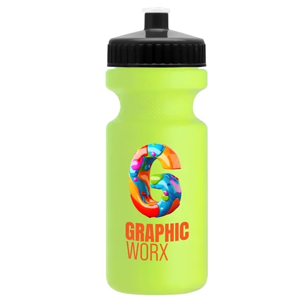 22 oz. Circular Bike Bottles with Push pull lid. Bottle includes... from ASI 40480 Koozie Group