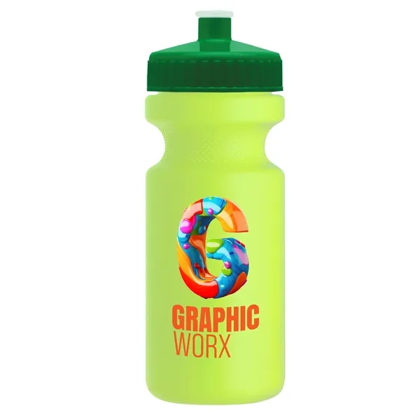 22 oz. Circular Bike Bottles with Push pull lid. Bottle includes... from ASI 40480 Koozie Group