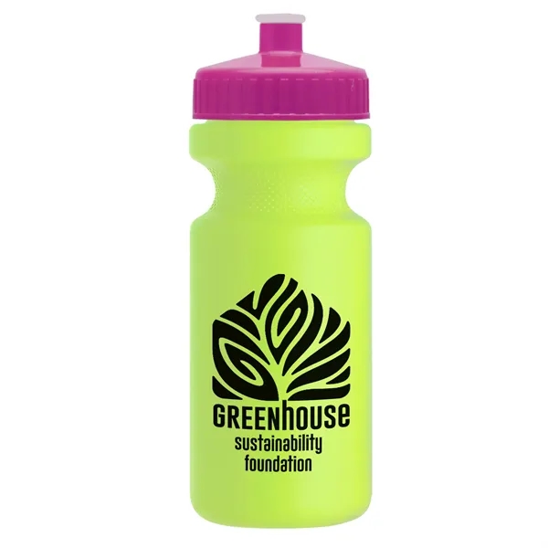 22 oz. Circular Bike Bottles with Push pull lid. Bottle includes... from ASI 40480 Koozie Group