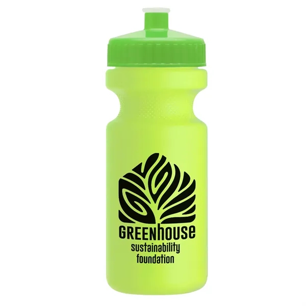 22 oz. Circular Bike Bottles with Push pull lid. Bottle includes... from ASI 40480 Koozie Group