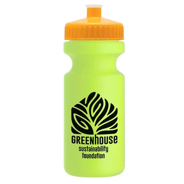 22 oz. Circular Bike Bottles with Push pull lid. Bottle includes... from ASI 40480 Koozie Group