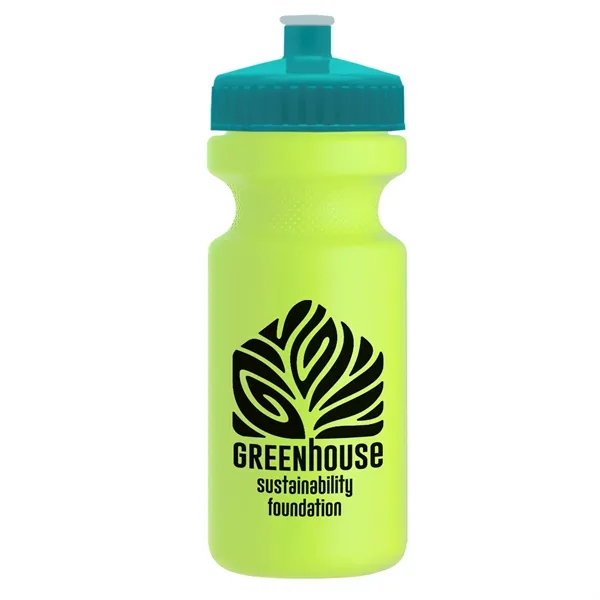 22 oz. Circular Bike Bottles with Push pull lid. Bottle includes... from ASI 40480 Koozie Group