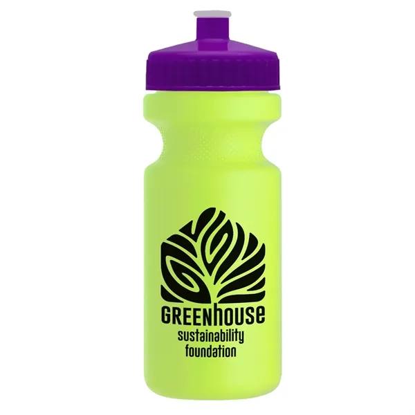 22 oz. Circular Bike Bottles with Push pull lid. Bottle includes... from ASI 40480 Koozie Group