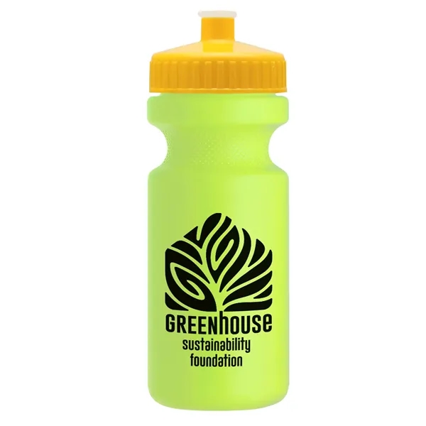 22 oz. Circular Bike Bottles with Push pull lid. Bottle includes... from ASI 40480 Koozie Group