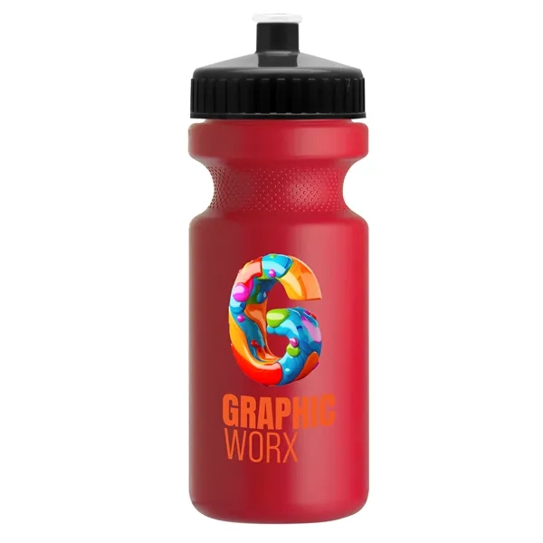 22 oz. Circular Bike Bottles with Push pull lid. Bottle includes... from ASI 40480 Koozie Group