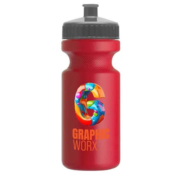 22 oz. Circular Bike Bottles with Push pull lid. Bottle includes... from ASI 40480 Koozie Group