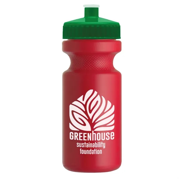 22 oz. Circular Bike Bottles with Push pull lid. Bottle includes... from ASI 40480 Koozie Group