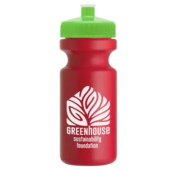 22 oz. Circular Bike Bottles with Push pull lid. Bottle includes... from ASI 40480 Koozie Group