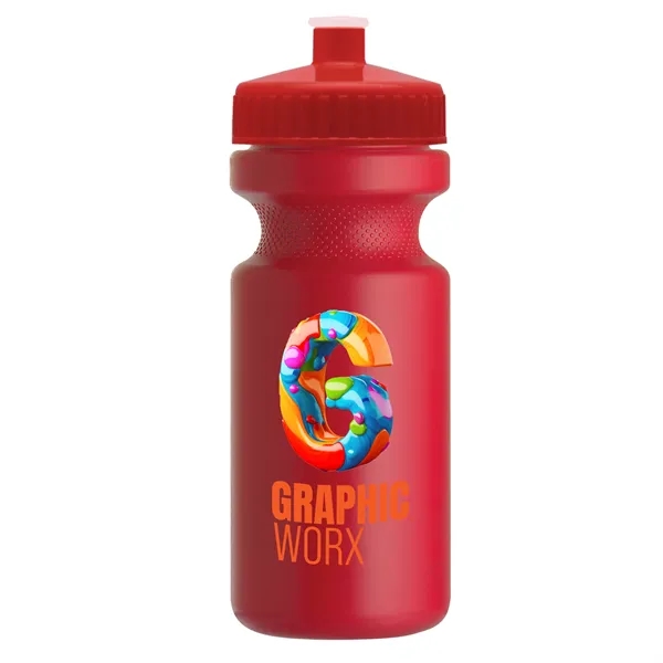 22 oz. Circular Bike Bottles with Push pull lid. Bottle includes... from ASI 40480 Koozie Group