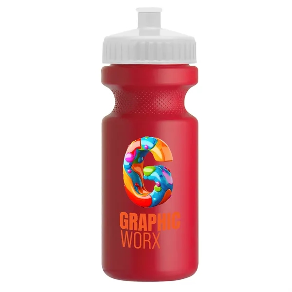 22 oz. Circular Bike Bottles with Push pull lid. Bottle includes... from ASI 40480 Koozie Group