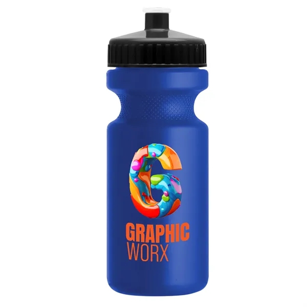 22 oz. Circular Bike Bottles with Push pull lid. Bottle includes... from ASI 40480 Koozie Group