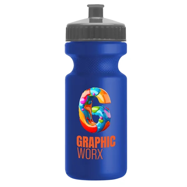 22 oz. Circular Bike Bottles with Push pull lid. Bottle includes... from ASI 40480 Koozie Group