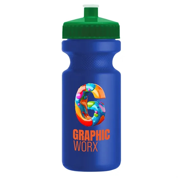 22 oz. Circular Bike Bottles with Push pull lid. Bottle includes... from ASI 40480 Koozie Group