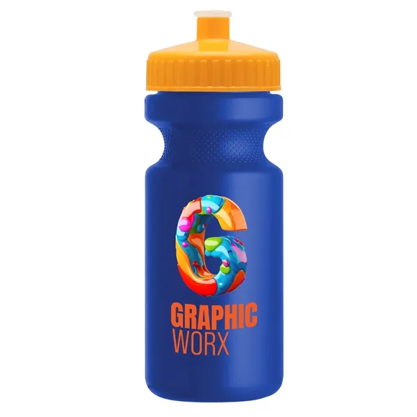 22 oz. Circular Bike Bottles with Push pull lid. Bottle includes... from ASI 40480 Koozie Group
