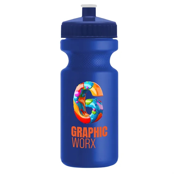 22 oz. Circular Bike Bottles with Push pull lid. Bottle includes... from ASI 40480 Koozie Group