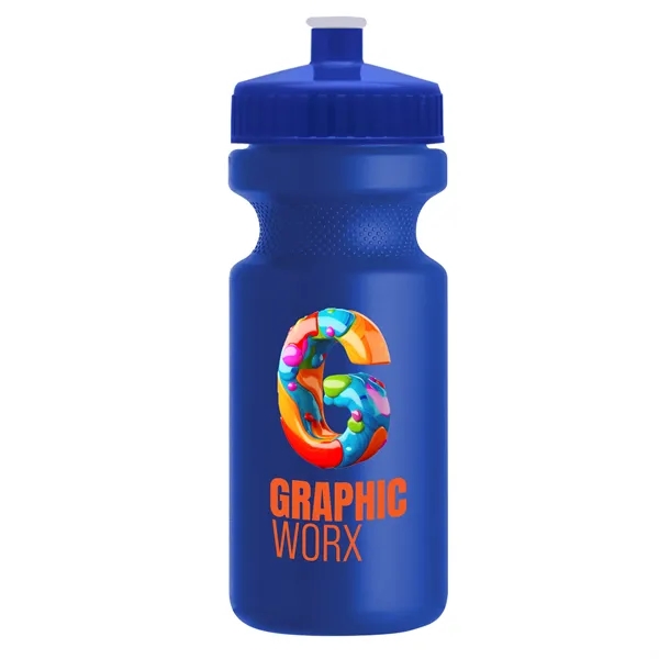 22 oz. Circular Bike Bottles with Push pull lid. Bottle includes... from ASI 40480 Koozie Group