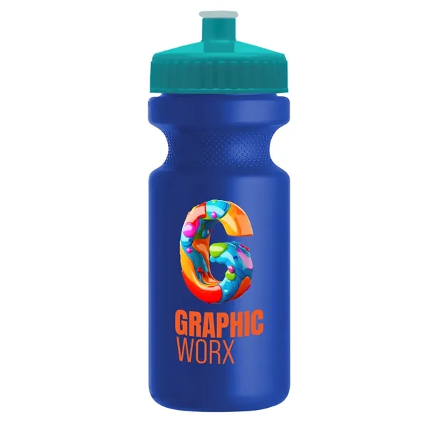 22 oz. Circular Bike Bottles with Push pull lid. Bottle includes... from ASI 40480 Koozie Group