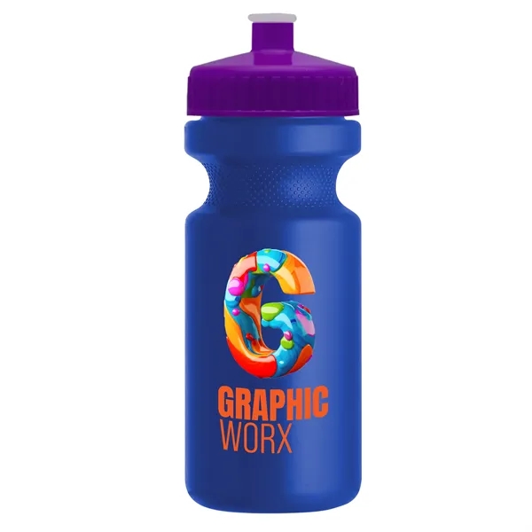 22 oz. Circular Bike Bottles with Push pull lid. Bottle includes... from ASI 40480 Koozie Group