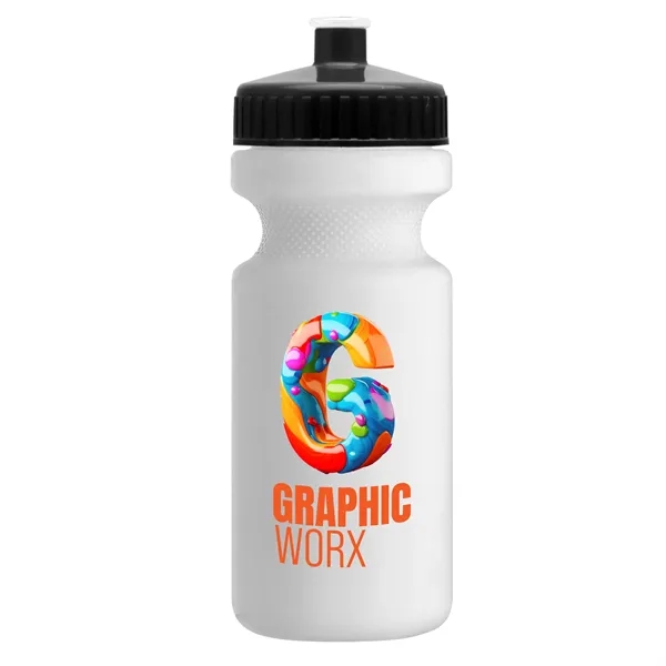 22 oz. Circular Bike Bottles with Push pull lid. Bottle includes... from ASI 40480 Koozie Group