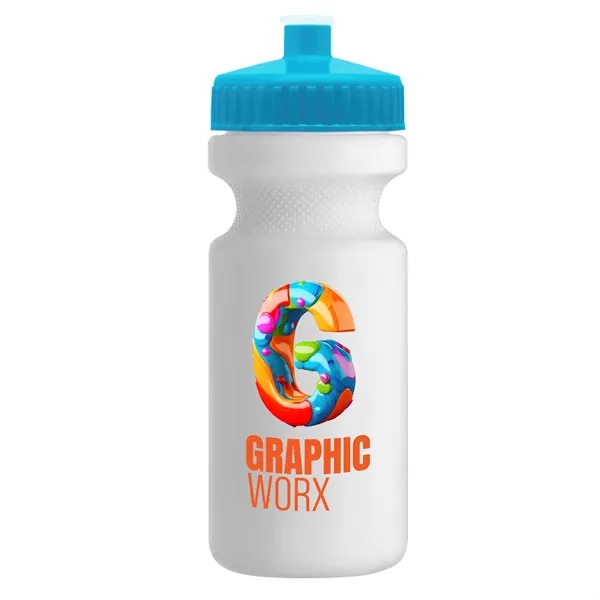 22 oz. Circular Bike Bottles with Push pull lid. Bottle includes... from ASI 40480 Koozie Group