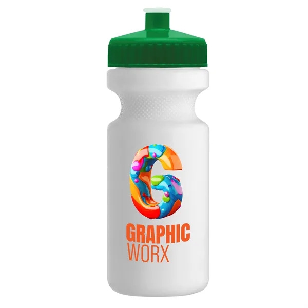 22 oz. Circular Bike Bottles with Push pull lid. Bottle includes... from ASI 40480 Koozie Group