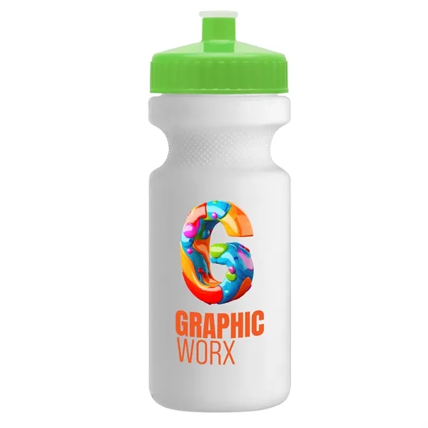 22 oz. Circular Bike Bottles with Push pull lid. Bottle includes... from ASI 40480 Koozie Group