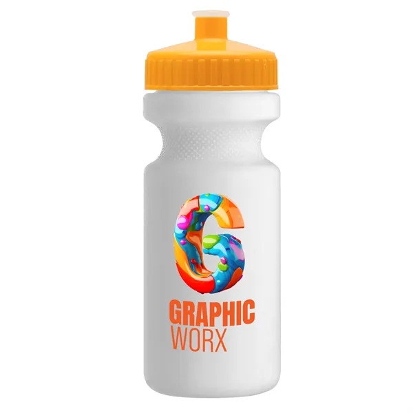22 oz. Circular Bike Bottles with Push pull lid. Bottle includes... from ASI 40480 Koozie Group