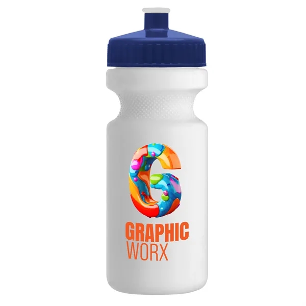 22 oz. Circular Bike Bottles with Push pull lid. Bottle includes... from ASI 40480 Koozie Group