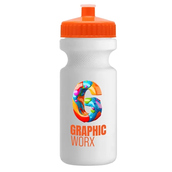 22 oz. Circular Bike Bottles with Push pull lid. Bottle includes... from ASI 40480 Koozie Group