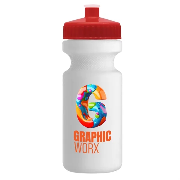 22 oz. Circular Bike Bottles with Push pull lid. Bottle includes... from ASI 40480 Koozie Group