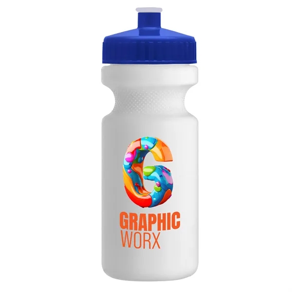 22 oz. Circular Bike Bottles with Push pull lid. Bottle includes... from ASI 40480 Koozie Group