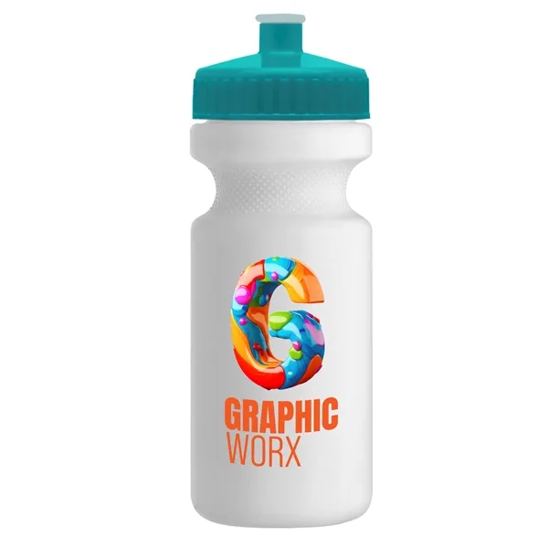 22 oz. Circular Bike Bottles with Push pull lid. Bottle includes... from ASI 40480 Koozie Group