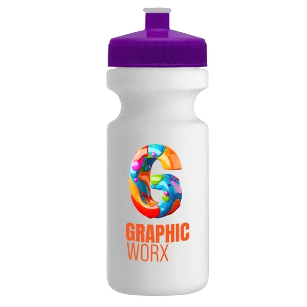 22 oz. Circular Bike Bottles with Push pull lid. Bottle includes... from ASI 40480 Koozie Group