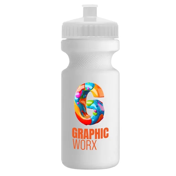 22 oz. Circular Bike Bottles with Push pull lid. Bottle includes... from ASI 40480 Koozie Group