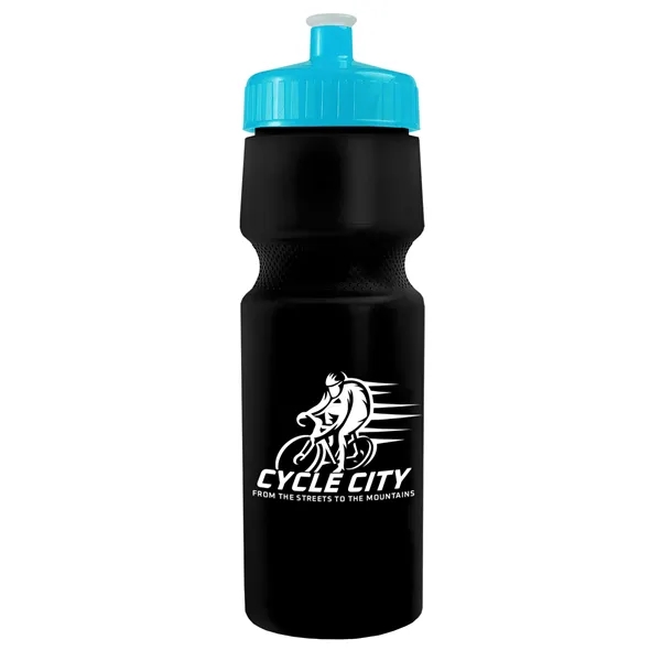 24 oz. Circular Bike Bottles with Push pull lid. Bottle includes... from ASI 40480 Koozie Group
