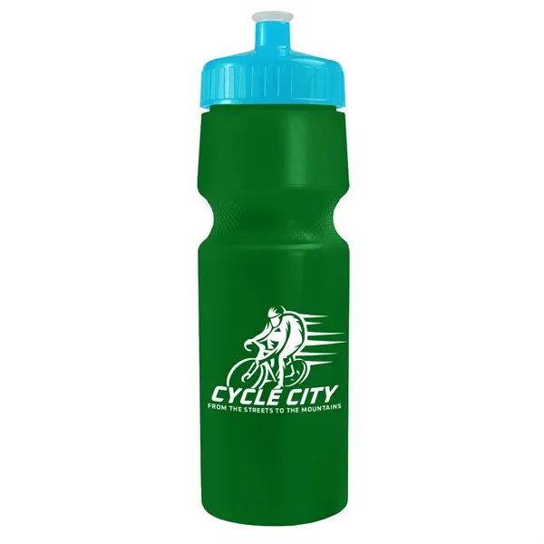 24 oz. Circular Bike Bottles with Push pull lid. Bottle includes... from ASI 40480 Koozie Group