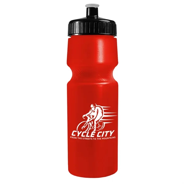 24 oz. Circular Bike Bottles with Push pull lid. Bottle includes... from ASI 40480 Koozie Group
