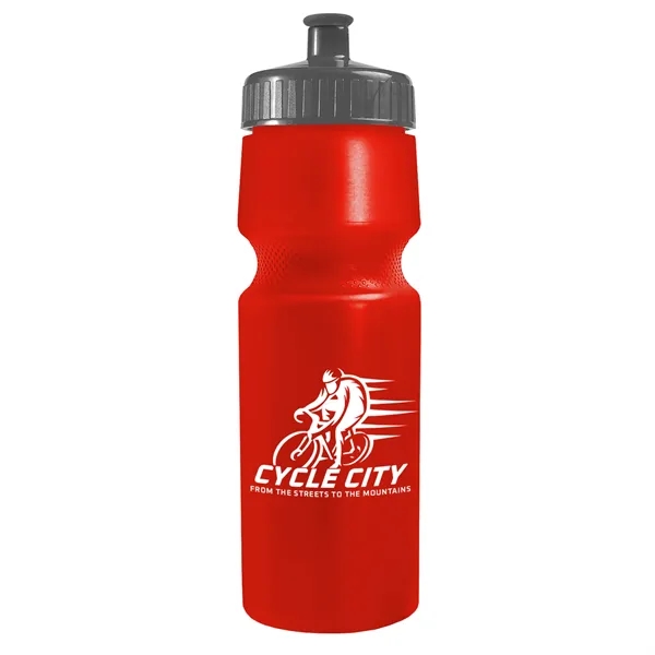 24 oz. Circular Bike Bottles with Push pull lid. Bottle includes... from ASI 40480 Koozie Group