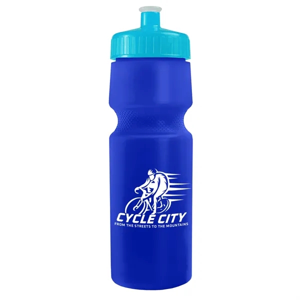 24 oz. Circular Bike Bottles with Push pull lid. Bottle includes... from ASI 40480 Koozie Group