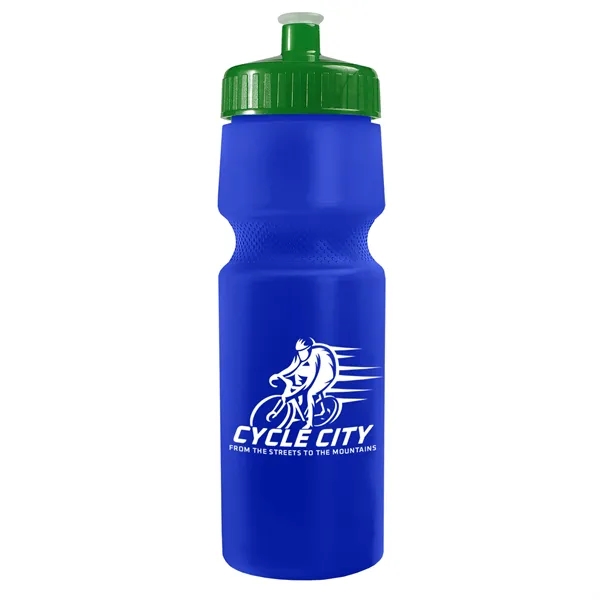24 oz. Circular Bike Bottles with Push pull lid. Bottle includes... from ASI 40480 Koozie Group