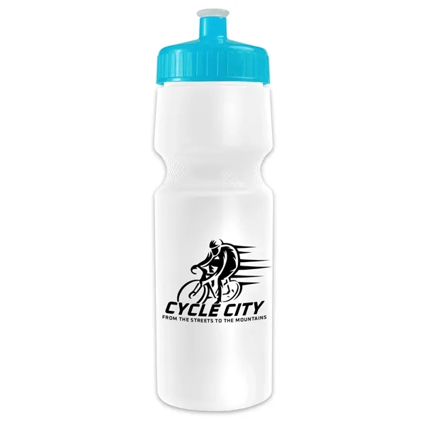 24 oz. Circular Bike Bottles with Push pull lid. Bottle includes... from ASI 40480 Koozie Group