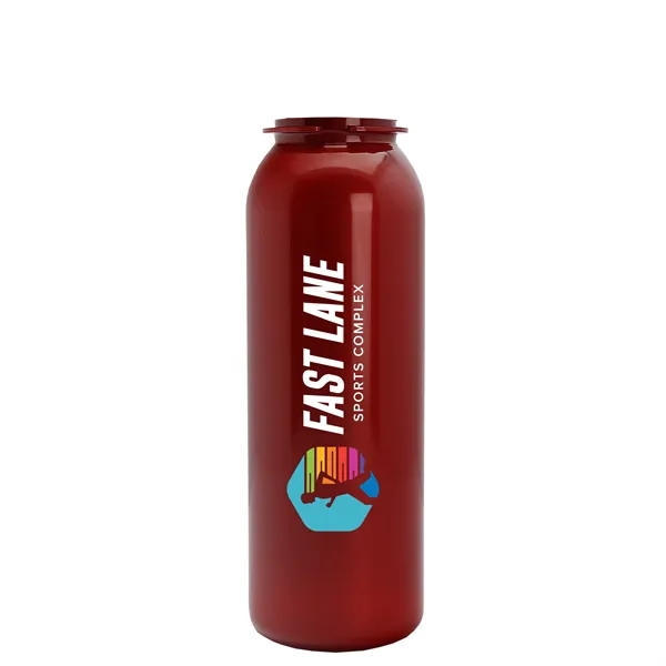 Garyline® Terrain Metallike Bottle with Drink-Thru Lid - ...... from ASI 40480 Koozie Group
