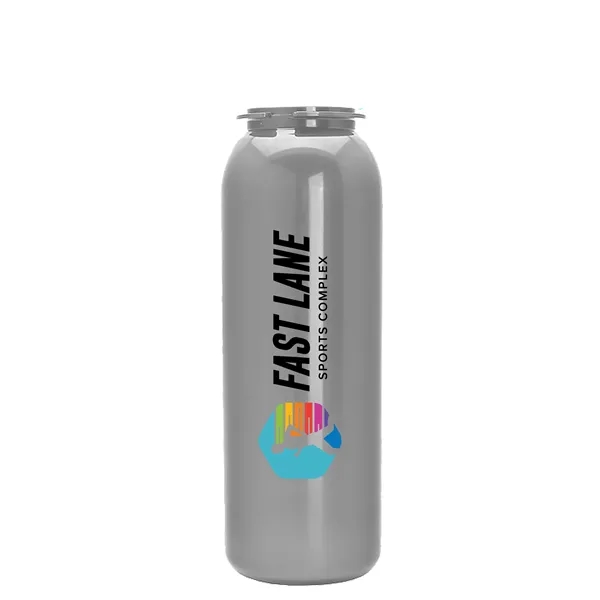 Garyline® Terrain Metallike Bottle with Drink-Thru Lid - ...... from ASI 40480 Koozie Group